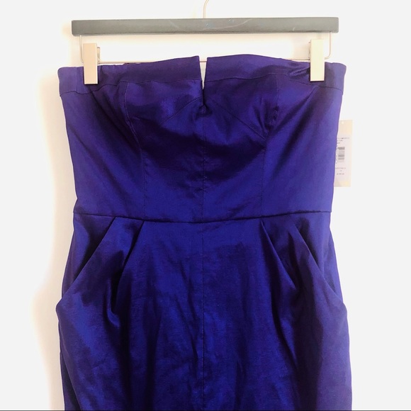 NWT | Bradley Mischka | Strapless Cocktail Dress - Picture 3 of 7